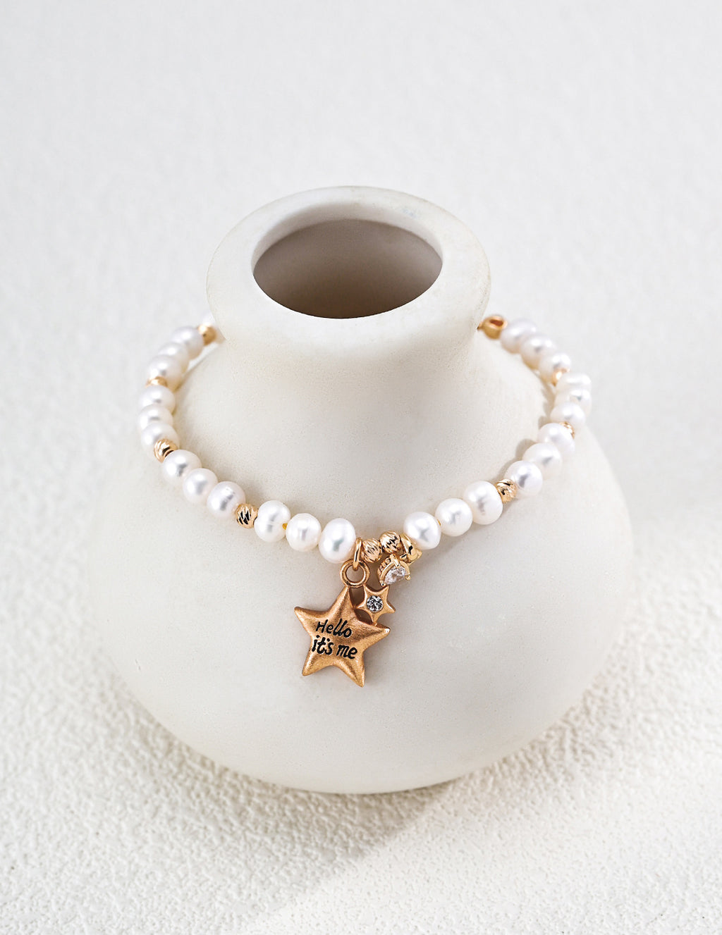 Lucky Star Pearl Bracelet