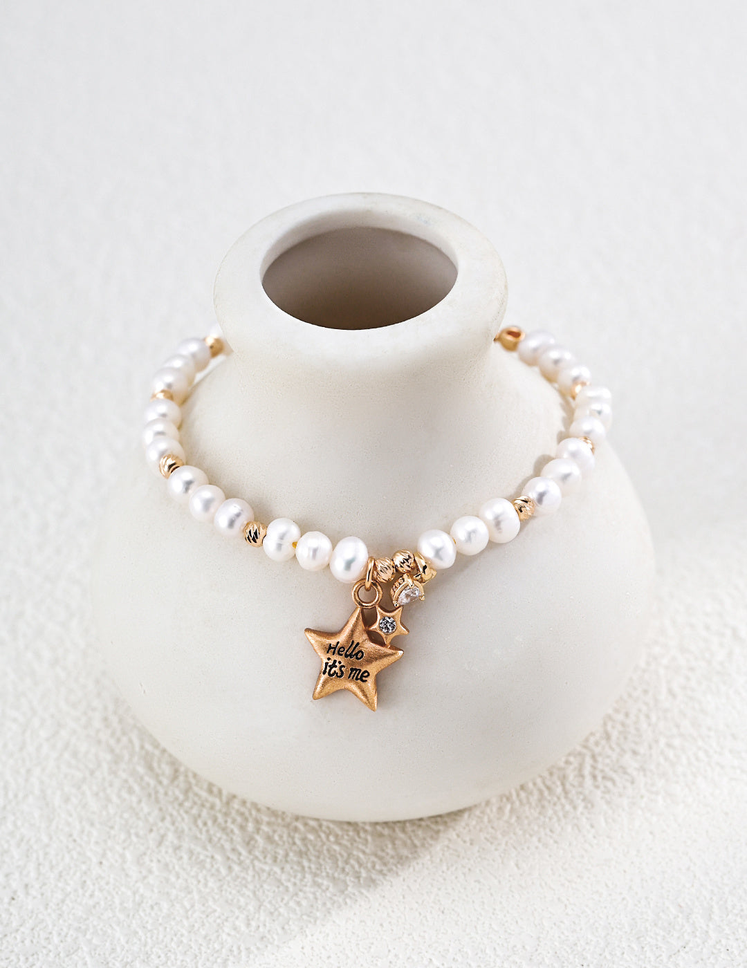 Lucky Star Pearl Bracelet