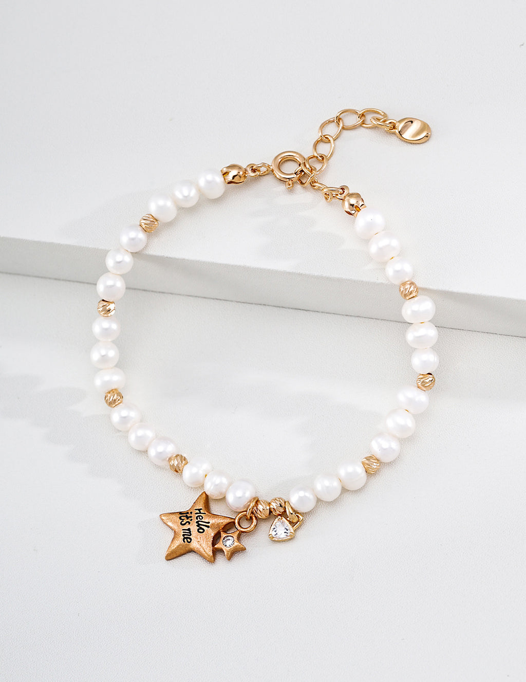 Lucky Star Pearl Bracelet
