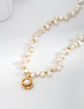 Flower Pearl Necklace