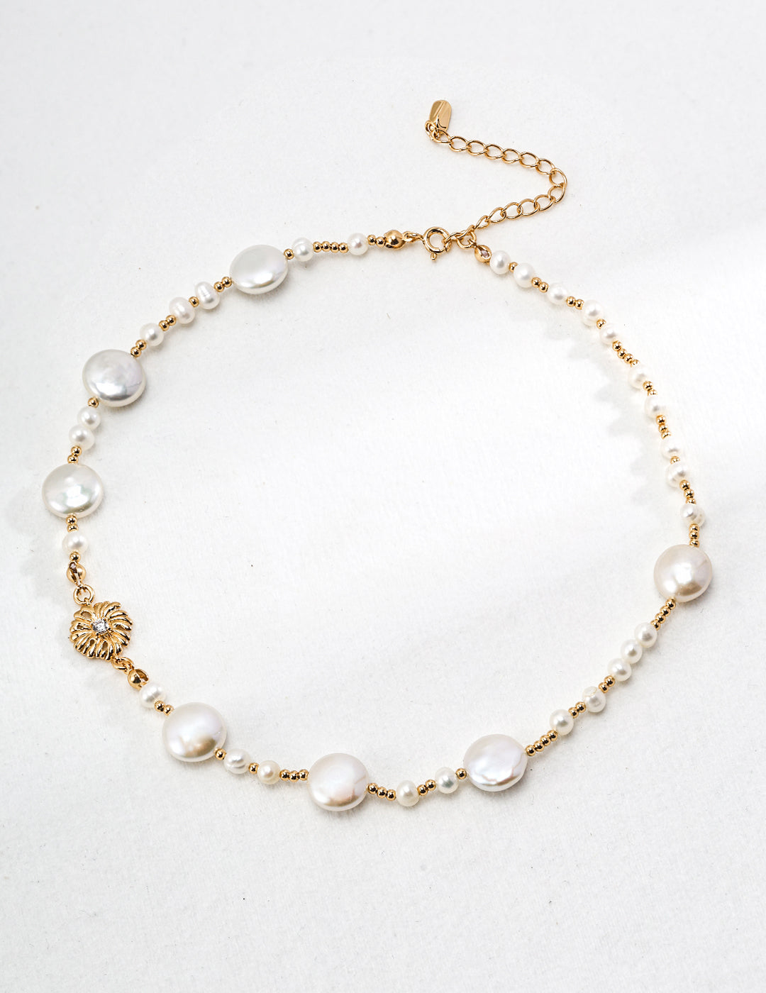 Aurelia Baroque Pearl Necklace